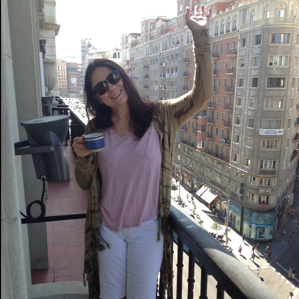 Clothes, jewelry, shoes, purses, etc.